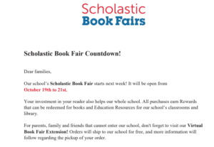 Scholastic Book Fair